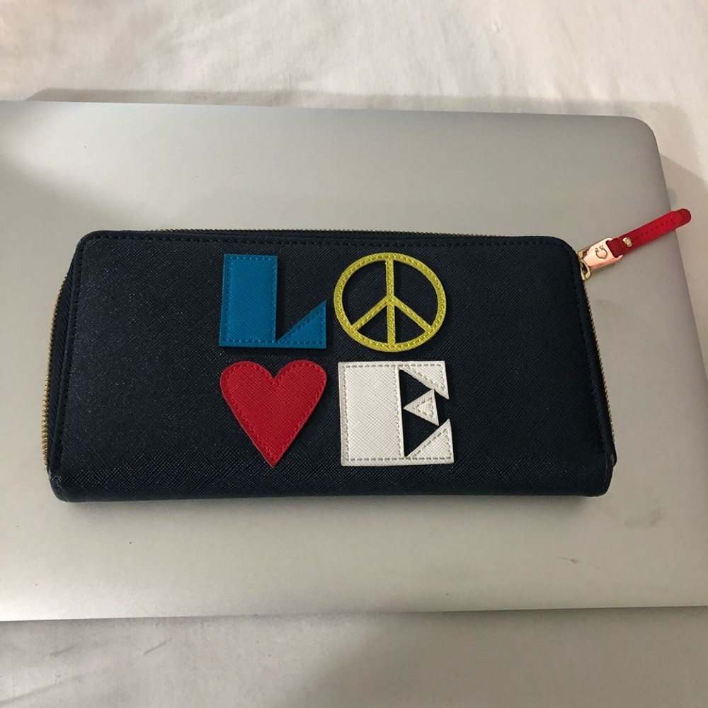 Navy wallet